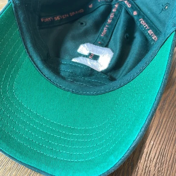 Michigan State Spartan’s green fitted hat - Picture 5 of 9